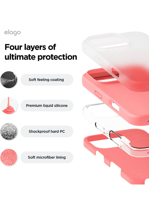 elago iPhone 16 Pro MAX Case Liquid Silicone